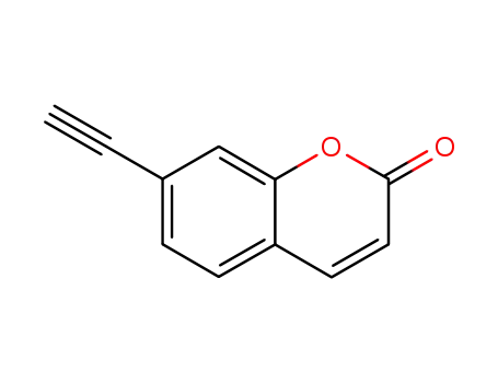 Molecular Structure of 270088-04-5 (7-ethynylcoumarin)