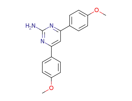 2-amino-4,6-bis(p-methoxyphenyl)pyrimidine