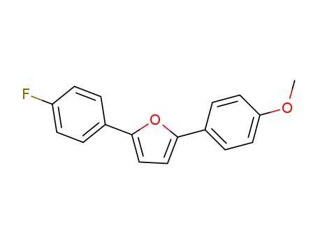 2-(4-fluorophenyl)-5-(4-methoxyphenyl)furan