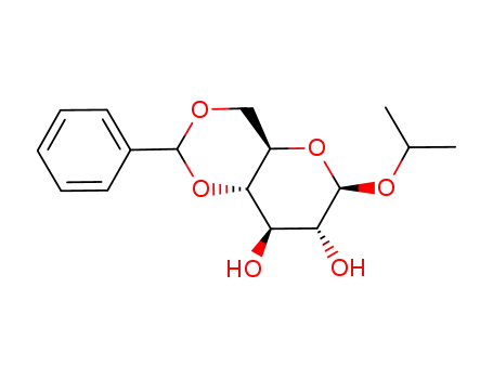 isopropyl 4,6-O-benzylidene-β-D-glucopyranoside