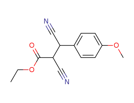 ethyl 2,3-dicyano-3-(4-methoxyphenyl)propanoate