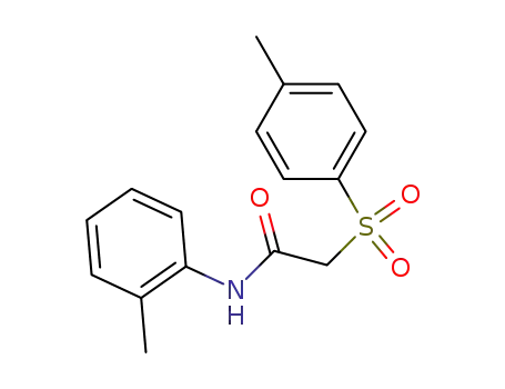 Molecular Structure of 103120-01-0 (N-(o-tolyl)-2-tosylacetamide)