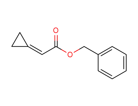 Acetic acid, cyclopropylidene-, phenylmethyl ester
