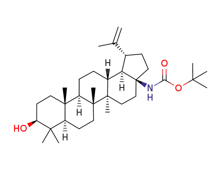 tert-butyl ((1R,3aS,5aR,5bR,7aR,9S,11aR,11bR,13aR,13bR)-9-hydroxy-5a,5b,8,8,11a-pentamethyl-1-(prop-1-en-2-yl)icosahydro-3aH-cyclopenta[a]chrysen-3a-yl)carbamate