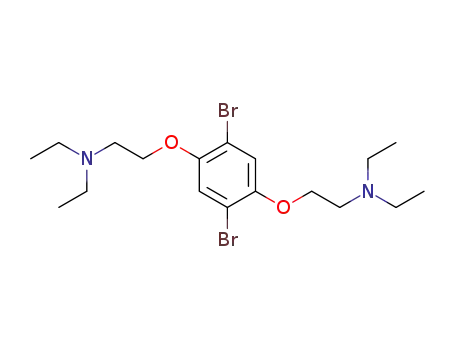 Molecular Structure of 233753-19-0 (2,5-BIS(3-(N,N-DIETHYLAMINO)-1-OXAPROPYL)