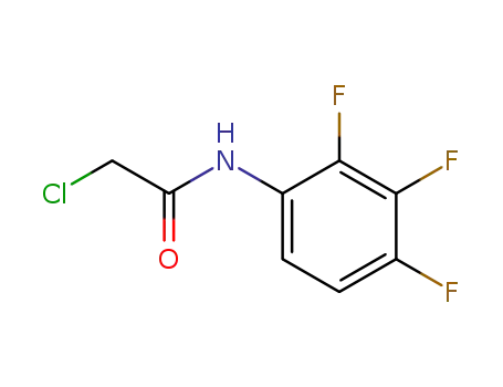 Molecular Structure of 243644-03-3 (N1-(2,3,4-TRIFLUOROPHENYL)-2-CHLOROACETAMIDE)