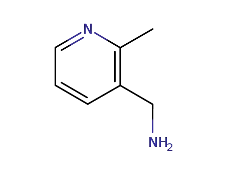 Molecular Structure of 58539-64-3 (3-(AMINOMETHYL)-A-PICOLINE)