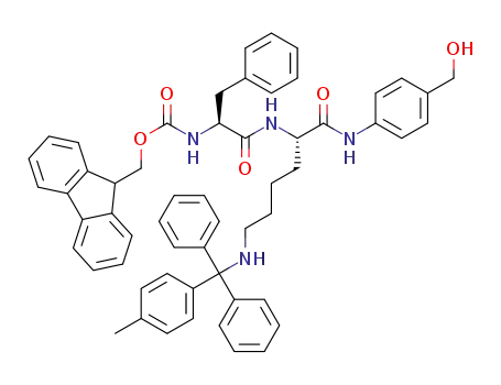 Fmoc-Phe-Lys(Mtt)-PABOH