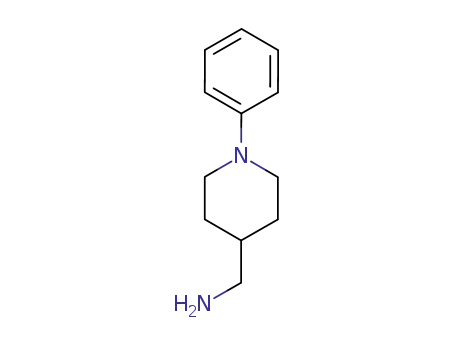 Molecular Structure of 170353-35-2 ((1-PHENYLPIPERIDIN-4-YL)METHANAMINE)