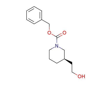 3-(2-Hydroxy-ethyl)-piperidine-1-carboxylic acid benzyl ester