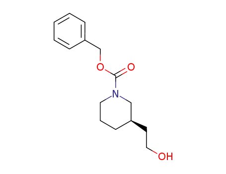 Molecular Structure of 115909-93-8 (1-CBZ-3-(2-HYDROXY-ETHYL)-PIPERIDINE)