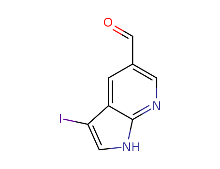 3-Iodo-1H-pyrrolo[2,3-b]pyridine-5-carbaldehyde 900514-07-0