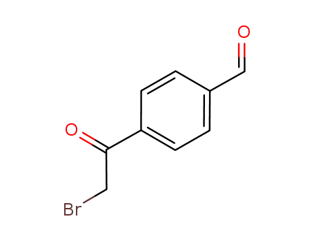 Molecular Structure of 951656-07-8 (4-(2-bromoacetyl)benzaldehyde)