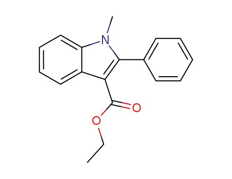 ethyl 1-methyl-2-phenyl-1H-indole-3-carboxylate