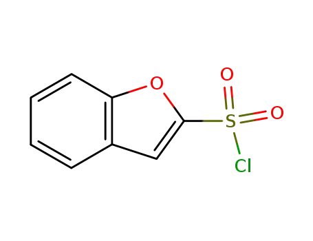 Molecular Structure of 17070-58-5 (1-BENZOFURAN-2-SULFONYL CHLORIDE)
