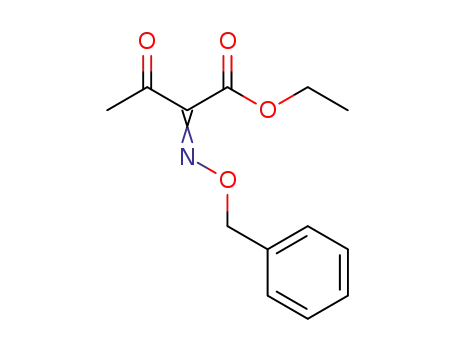 Molecular Structure of 289882-17-3 (ETHYL 2-[(BENZYLOXY)IMINO]-3-OXOBUTANOATE)