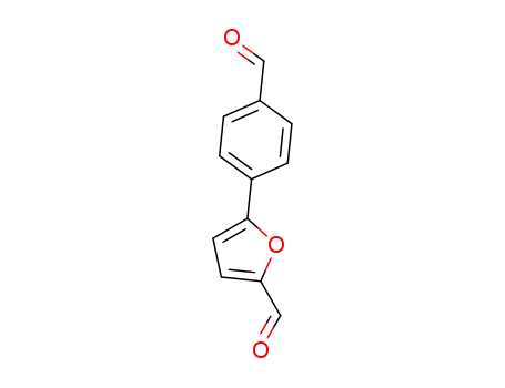 Molecular Structure of 886509-20-2 (4-(5-Formylfuran-2-yl)benzaldehyde)