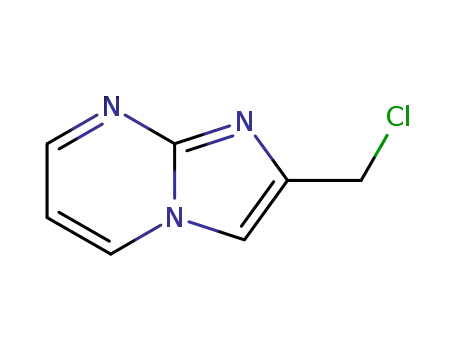 Molecular Structure of 57892-71-4 (2-(CHLOROMETHYL)IMIDAZO[1,2-A]PYRIMIDINE)