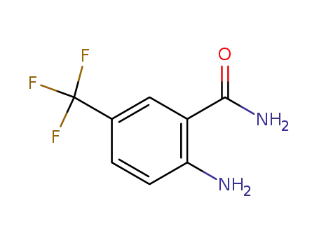 Molecular Structure of 16499-54-0 (2-AMino-5-trifluoroMethylbenzaMide)