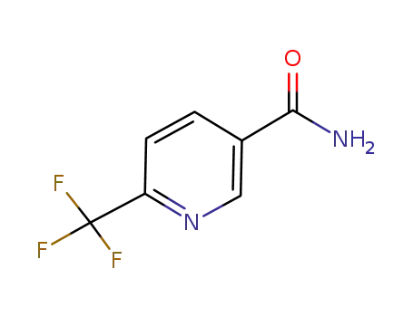 Molecular Structure of 386715-35-1 (6-(TRIFLUOROMETHYL)NICOTINAMIDE)