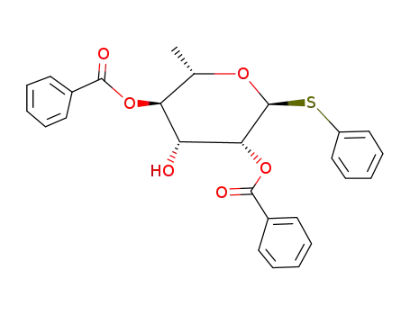 phenyl 2,4-di-O-benzoyl-1-thio-α-L-rhamnopyranoside