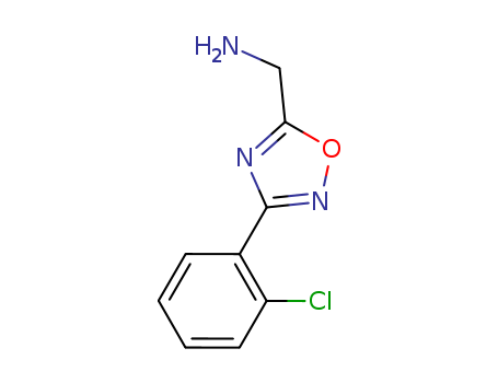 C-[3-(2-CHLORO-PHENYL)-[1,2,4]OXADIAZOL-5-YL]-METHYLAMINE