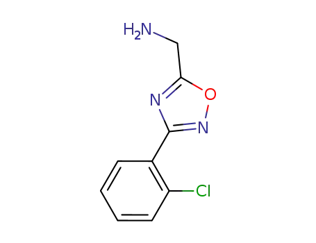 C-[3-(2-CHLORO-페닐)-[1,2,4]옥사디아졸-5-YL]-메틸아민