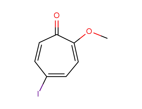 Molecular Structure of 343962-18-5 (5-iodo-2-methoxytropone)
