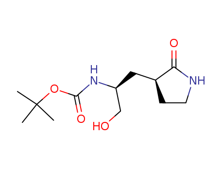 N-[(1S)-1-(HydroxyMethyl)-2-[(3S)-2-oxo-3-pyrrolidinyl]ethyl]-carbaMic Acid tert-Butyl Ester