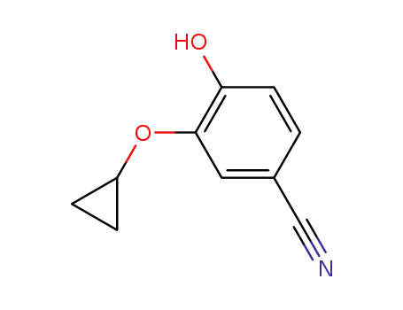 Benzonitrile, 3-(cyclopropyloxy)-4-hydroxy- (9CI)