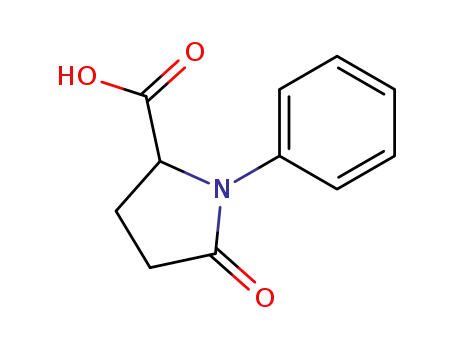 5-Oxo-1-phenylpyrrolidine-2-carboxylic acid