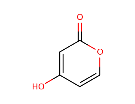 Molecular Structure of 50607-32-4 (4-Hydroxypyran-2-one)