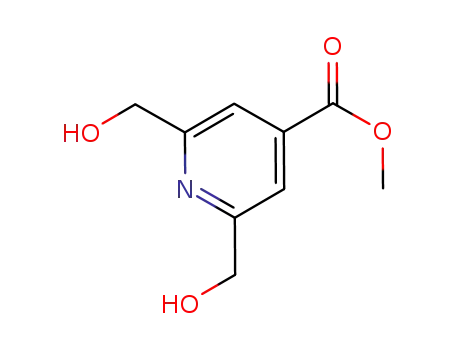 Molecular Structure of 148258-03-1 (Methyl 2,6-bis(hydroxyMethyl)isonicotinate)