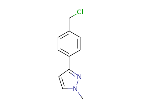 3-[4-(chloromethyl)phenyl]-1-methylpyrazole