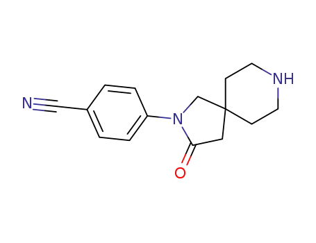 Benzonitrile, 4-(3-oxo-2,8-diazaspiro[4.5]dec-2-yl)-