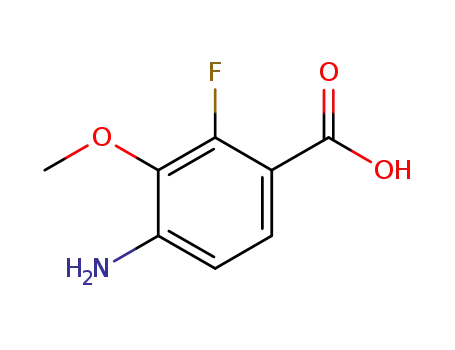 Benzoic acid, 4-amino-2-fluoro-3-methoxy-