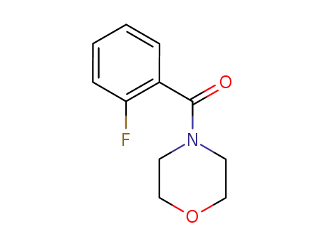 Molecular Structure of 1978-64-9 ((2-FLUORO-PHENYL)-MORPHOLIN-4-YL-METHANONE)
