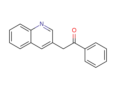 1-phenyl-2-(quinolin-3-yl)ethan-1-one