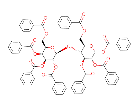 2,3,4,6-tetra-O-benzoyl-β-D-galactopyranosyl-(1->4)-1,2,3,6-tetra-O-benzoyl-D-glucopyranose