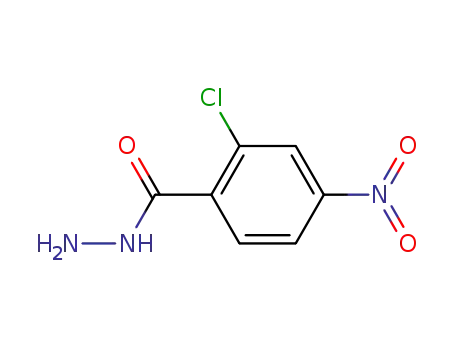 Molecular Structure of 67345-78-2 (2-CHLORO-4-NITROBENZHYDRAZIDE)