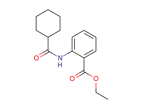ethyl 2-[(cyclohexylcarbonyl)amino]benzoate
