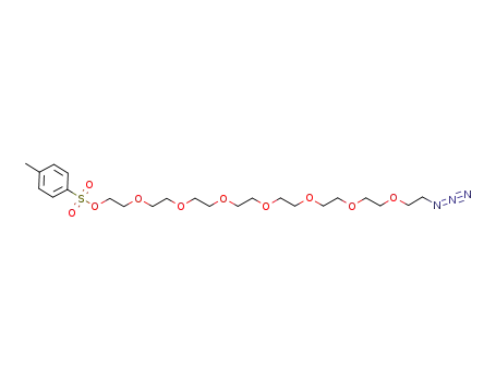 23-azido-3,6,9,12,15,18,21-heptaoxatricosyl 4-methylbenzenesulfonate