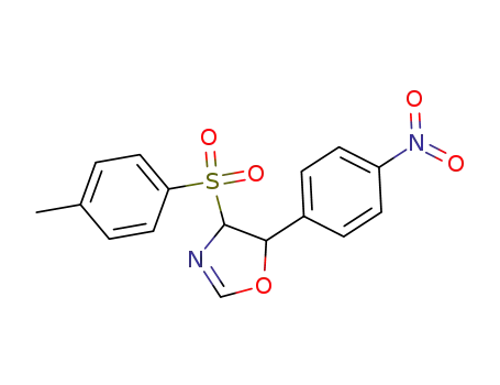 Molecular Structure of 37118-22-2 (5-(4-nitrophenyl)-4-tosyl-4,5-dihydrooxazole)