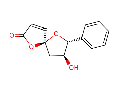 1,6-Dioxaspiro[4.4]non-3-en-2-one, 8-hydroxy-7-phenyl-, (7R,8S)-