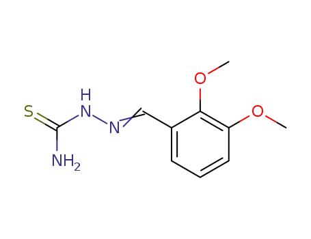 Molecular Structure of 6292-09-7 (2,3-dimethoxybenzaldehyde thiosemicarbazone)