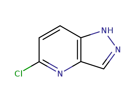 Molecular Structure of 94220-45-8 (5-Chloro-1H-pyrazolo[4,3-b]pyridine)