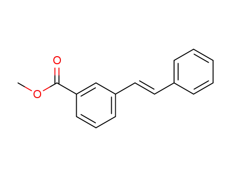 Benzoic acid, 3-[(1E)-2-phenylethenyl]-, methyl ester