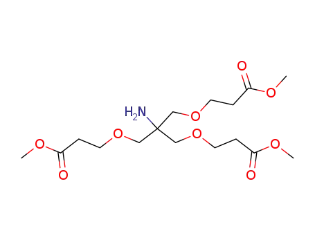 Propanoic acid,
3,3'-[[2-amino-2-[(3-methoxy-3-oxopropoxy)methyl]-1,3-propanediyl]bis(
oxy)]bis-, dimethyl ester