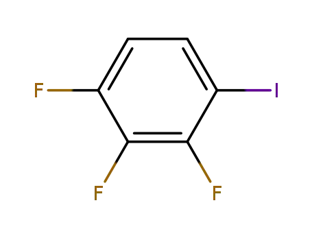 Molecular Structure of 459424-72-7 (1-Iodo-2,3,4-trifluorobenzene)