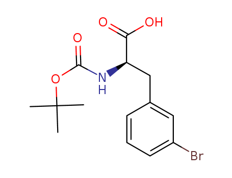 D-Phenylalanine,3-bromo-N-[(1,1-dimethylethoxy)carbonyl]-